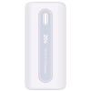 Vidvie PB784 Power Bank 10000mAh 20W Θύρεα USB-A Και Θύρεα USB Type-C  με Ασύρματη φόρτιση για ρολόι Smartwatch - Λέυκο