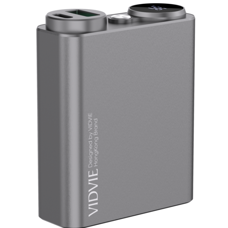 Vidvie PB786 Power Bank 10000mAh PD 20W Θύρεα USB-A Και Θύρεα USB Type-C  - Γκρι