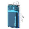 Vidvie PB794 Power Bank 20000mAh 20W Θύρεα USB-A Και Θύρεα USB-Type-C με Καλωδιο Type-C  Και Lightning - Μπλε