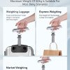 COTECi TR-010 Φορητή ψηφιακή ζυγαριά αποσκευών 50 KG - Ασημί