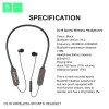 Vdenmenv DL16 Αθλητικά ασύρματα ακουστικά Bluetooth με μικρόφωνο - Μάυρο