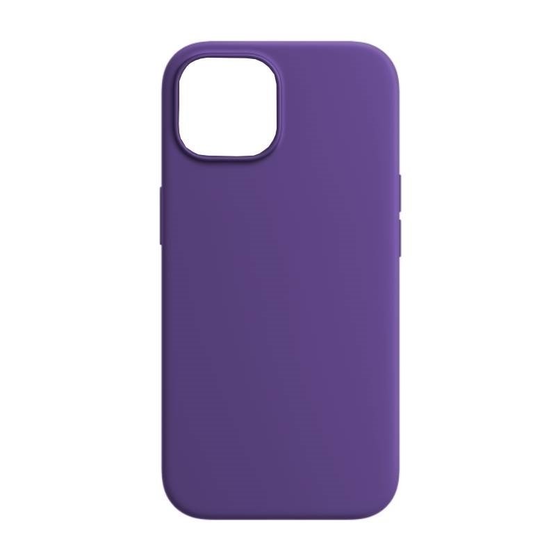 Θήκη Πλάτης Σιλικόνης Soft HQ για Apple IPHONE 16 PLUS - Χρώμα : Μωβ