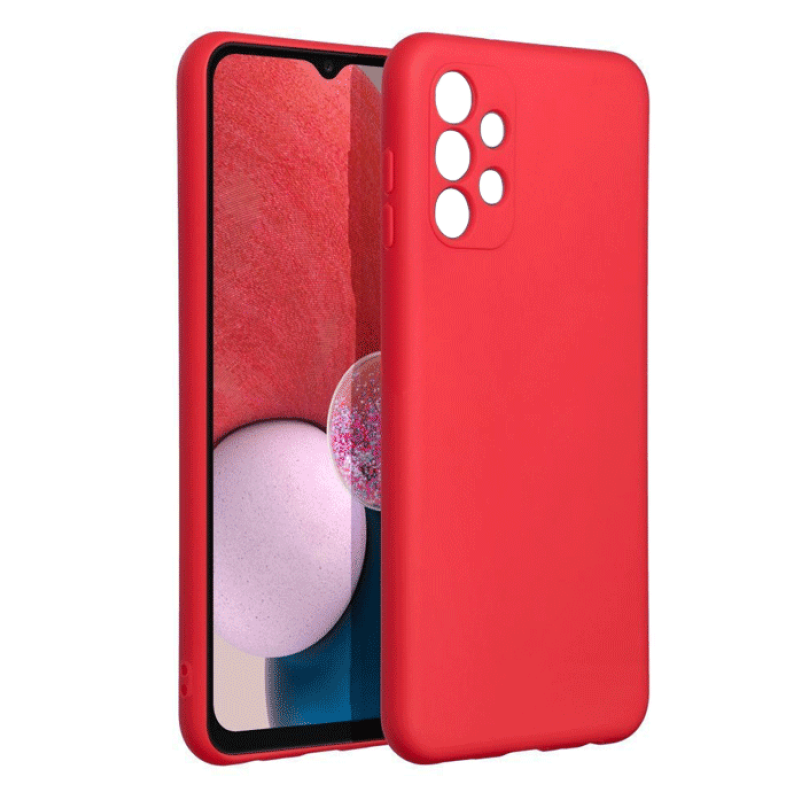 Θήκη Πλάτης Σιλικόνης Soft για XIAOMI REDMI NOTE 14 PRO 5G - Χρώμα : Κόκκινο