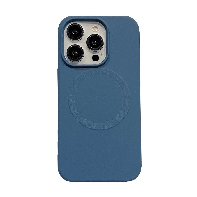 Θήκη Σιλικόνης Magsafe για Apple Iphone 16 Plus - Χρώμα: Μπλε