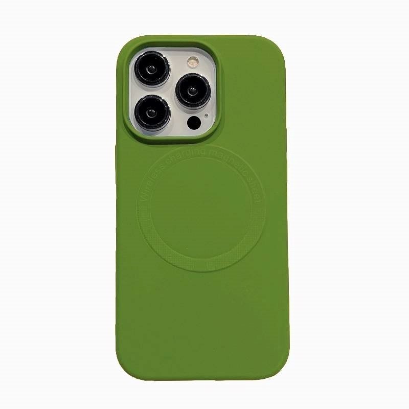 Θήκη Σιλικόνης Magsafe για Apple Iphone 16 Plus - Χρώμα: Πράσινο