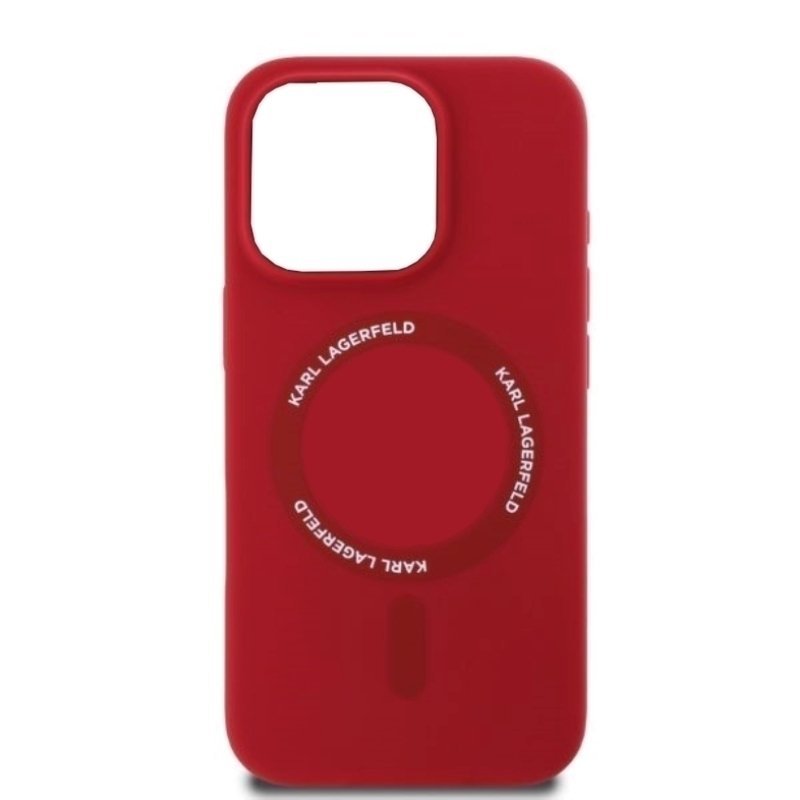 Θήκη Σιλικόνης Magsafe για Apple Iphone 16 Pro Max - Χρώμα: Κόκκινο