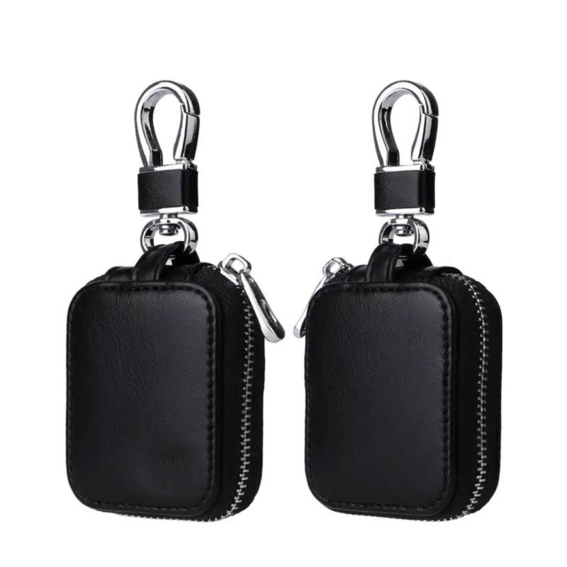 OEM Δερμάτινη προστατευτική θήκη για AIRPODS 1/2/PRO - Μάυρο