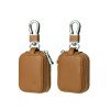 OEM Δερμάτινη προστατευτική θήκη για AIRPODS 1/2/PRO - Καστανός