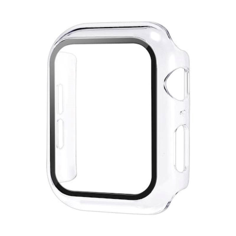 Θήκη Ρολογιού με Tempered Glass για Apple Watch Series 10  46mm - Χρώμα: Διαφάνειες