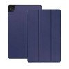 Θήκη Slim Smart Tri-Fold Cover New Design HQ για Lenovo M11 - Χρώμα: Σκούρο Μπλε