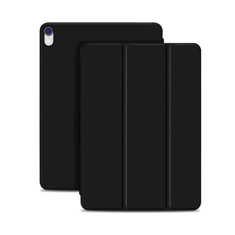 Θήκη Slim Smart Tri-Fold Cover New Design HQ για Xiaomi Redmi Pad SE 11" Inches - Χρώμα: Μαύρο