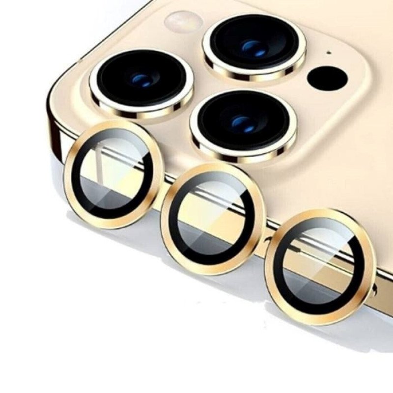 Tζαμάκι Προστασίας Πίσω Κάμερας Camera Glass για Apple iPhone 12 Pro Max - Χρώμα: Χρυσό