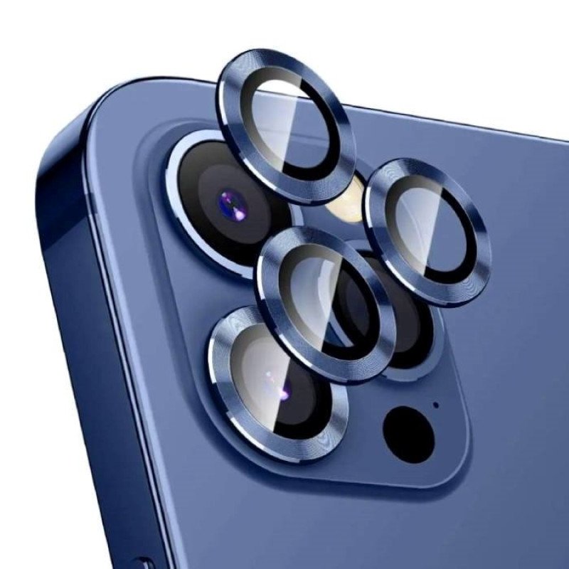 Tζαμάκι Προστασίας Πίσω Κάμερας Camera Glass για Apple iPhone 12 Pro Max - Χρώμα: Μπλε