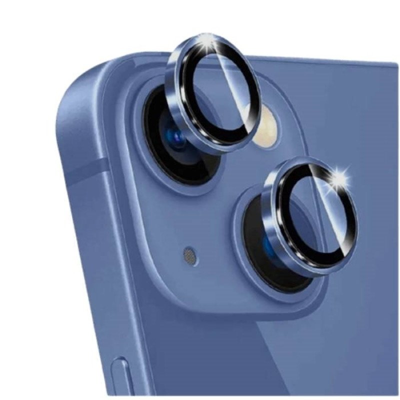 Tζαμάκι Προστασίας Πίσω Κάμερας Camera Glass για Apple iPhone 15/15 Plus - Χρώμα: Μπλε