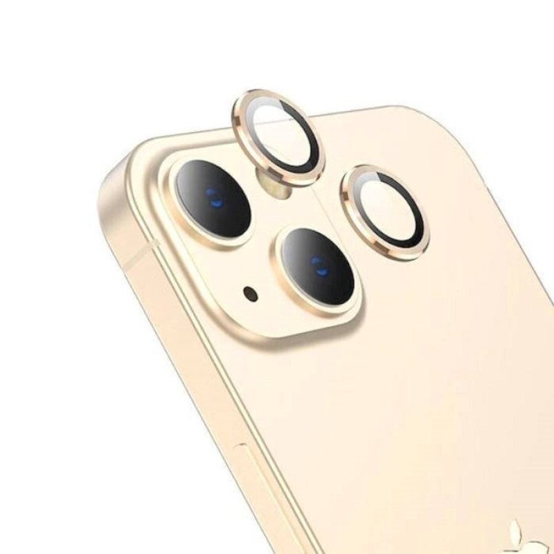 Tζαμάκι Προστασίας Πίσω Κάμερας Camera Glass για Apple iPhone 14/14 Plus - Χρώμα: Χρυσό