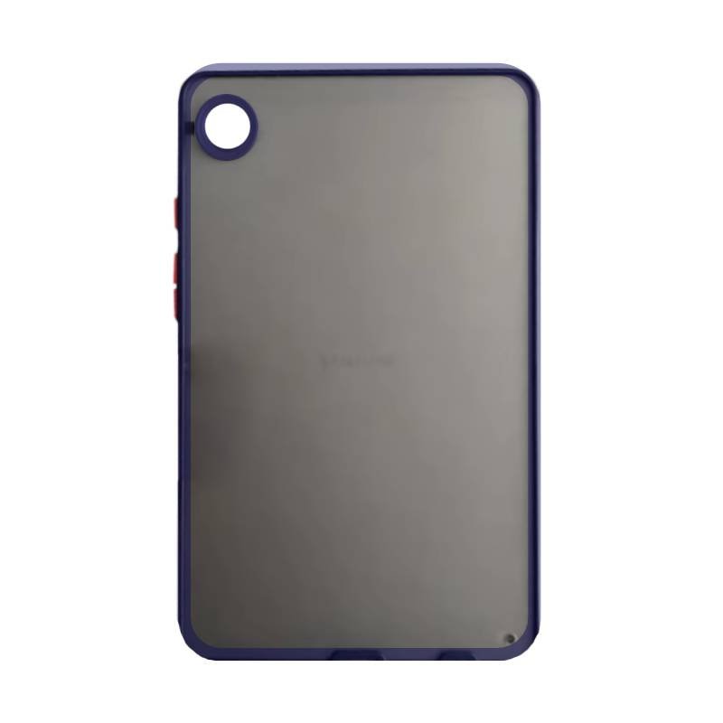 Θήκη Πλάτης Matte Shockproof Bumper Hard Protective για Samsung Galaxy A9 Plus X210/X215 - Χρώμα: Μπλε