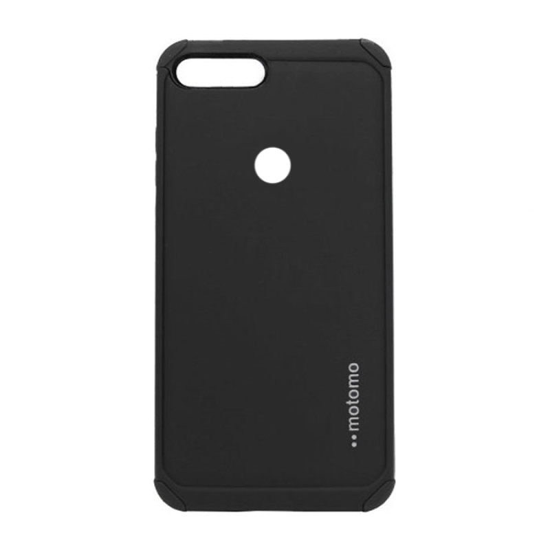 OEM Θήκη Motomo Tough Armor για Huawei P Smart - Χρώμα: Μαύρο