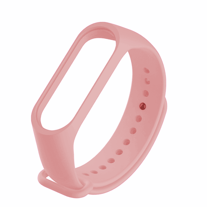 Λουράκι Σιλικόνης για Xiaomi (Mi Band 3/Mi Smart Band 4) – Xρώμα: Ροζ