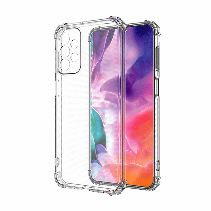 Θήκη Πλάτης Σιλικόνης Anti Shock 1.5mm για Samsung Galaxy A23 - Χρώμα: Διαφανές