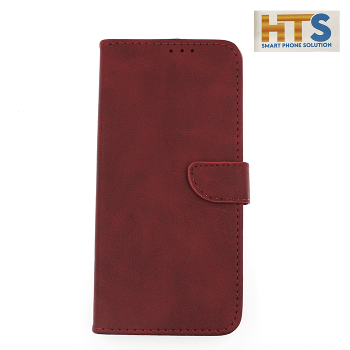 HTS Θήκη Βιβλίο Stand Leather Wallet with Clip για Xiaomi Redmi Note 11 Pro - Χρώμα: Μπορντό