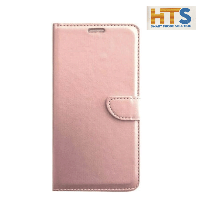 HTS Θήκη Βιβλίο Stand Leather Wallet with Clip για Xiaomi Redmi Note 11 Pro - Χρώμα: Χρυσό Ροζ