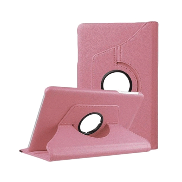 Θήκη Rotating 360 Stand with pencil Case για Lenovo M10 Plus 10.1 X606 - Χρώμα: Χρυσό Ροζ